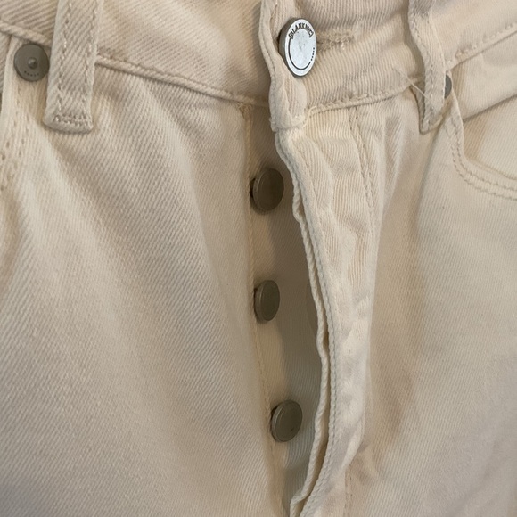 NWT Blank NYC The Baxter Ribcage Straight Leg White Button-fly Jeans size 30 - Picture 4 of 6